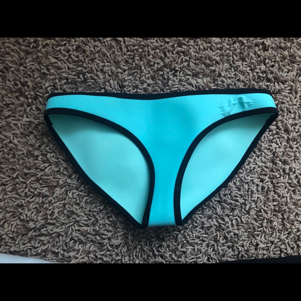 Bright blue TRIANGL bikini bottoms